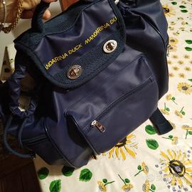 zaino blu Mandarina Duck nuovo