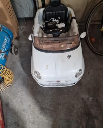 fiat 500 elettrica bambine