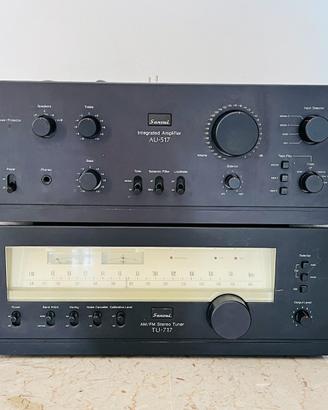 SANSUI TU-717 sintonizzatore + AU 517 Amplificator