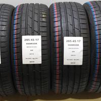 4 GOMME 205 45 17 HANKOOK BR544