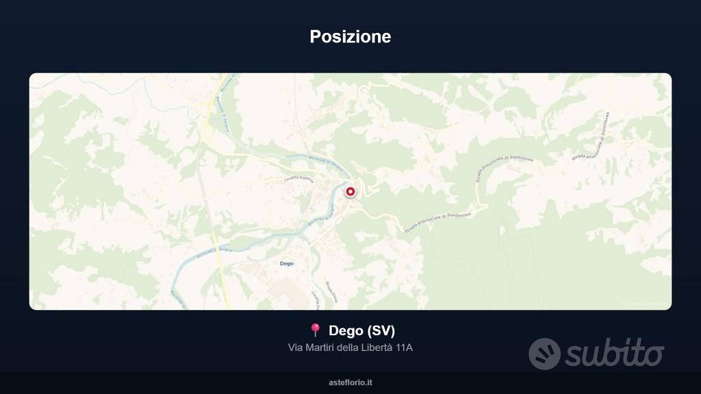 Appartamento – Dego, Piano - Vista 2
