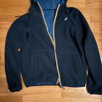 K-WAY JACQUES POLAR REVERSIBLE - Blu