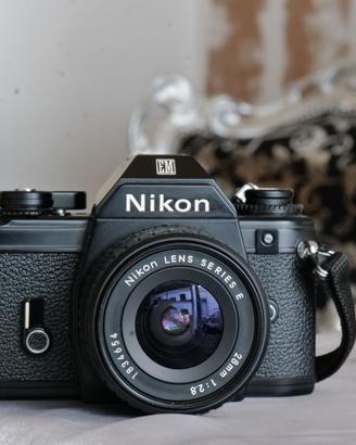 NIKON ANALOGICA EM+28MM F/2.8 PARI AL NUOVO