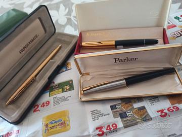 Penne stilografiche e biro Aurora Parker 