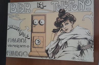Cartello Art Nouveau