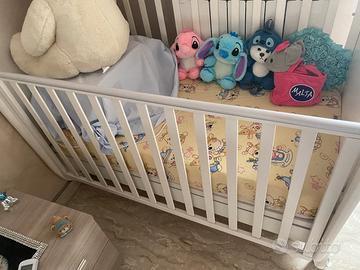 Culla x neonati piu materasso