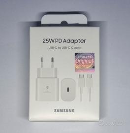 Caricatore Samsung 25W originale con Cavo USB-C 3A