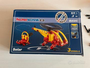 Gioco Fischertechnik solar, 3 models