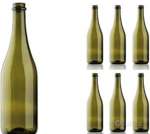 12 Bottiglie vino vuote 750 corona pesanti