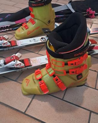 Sci scarponi bastoncini sacca