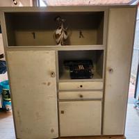 Mobile da cucina vintage anni 60  misure  :145x180
