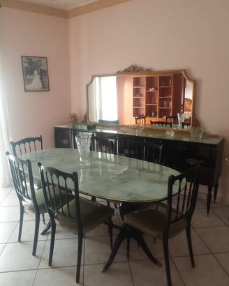 Sala da pranzo Vintage anni 50/60 stile Borsani