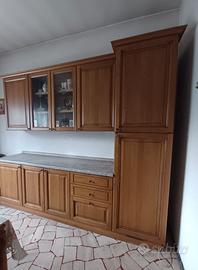 Cucina in legno.