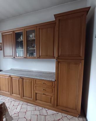 Cucina in legno.