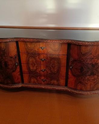 Coppia di credenze vintage chippendale