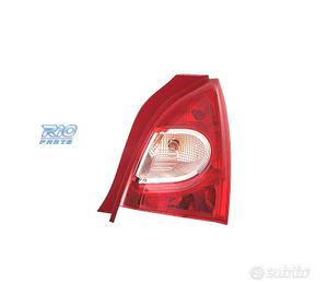 FANALE DX RENAULT TWINGO II 12-14 BIANCO ROSSO