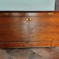 Cassapanca in arte povera 