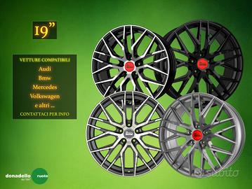 Cerchi in Lega 19" Audi, Mercedes e altri