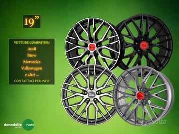Cerchi in Lega 19" Audi, Mercedes e altri