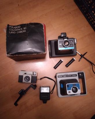 nacchine fotografiche vintage anni 70