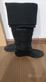 stivali neri Janet Sport 