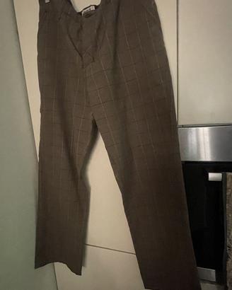 PPantaloni Hurley vintage W34 quadri marrone