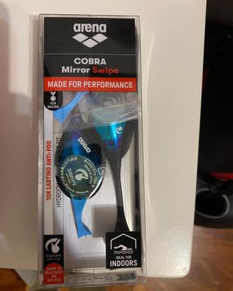 Occhialetti NUOVI Arena mod. Cobra swipe mirrrow