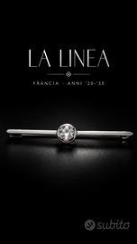 Antica spilla art deco anni 20 autentica argento