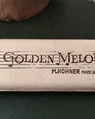 ARMONICA A BOCCA HOHNER "Golden Melody" vintage