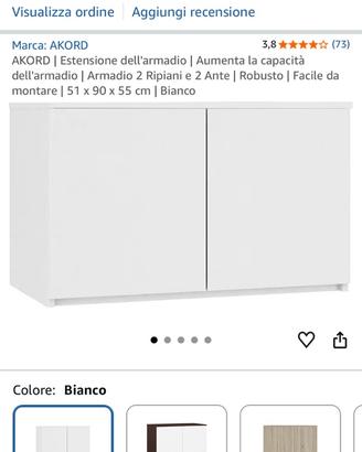 Estensione dell’armadio