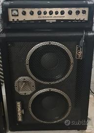 amplificatore basso behringer 