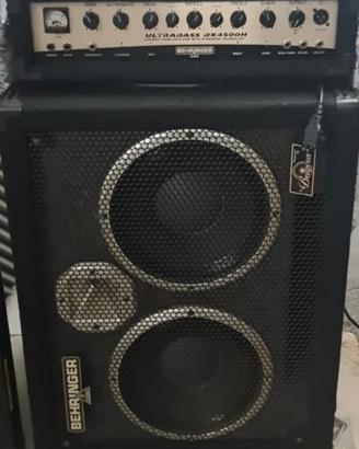 amplificatore basso behringer 