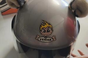 Casco moto vemar jet xs 54 con scatola