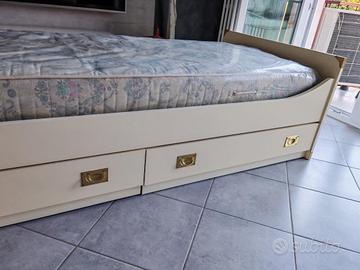 LETTO SINGOLO 200x99 CON RETE