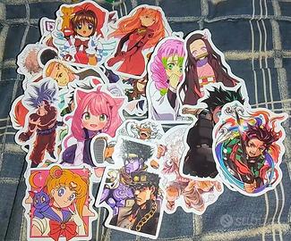 lotto sticker anime 