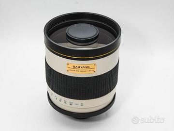 Samyang 800mm f8 DX Vite M42