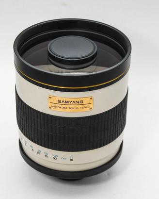 Samyang 800mm f8 DX Vite M42