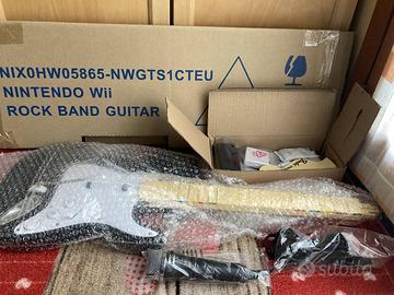 Nintendo WII Chitarra e Microfono Rockband