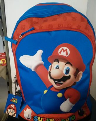 Zaino organizzato Super Mario