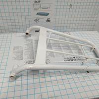 Portapacchi Lungo Posteriore Bianco per MBKBooster