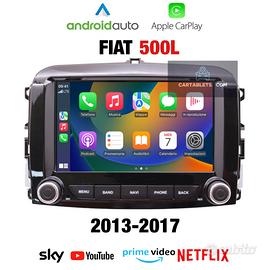 Radio Apple CarPlay android auto Fiat 500 L