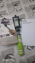 Asta mini selfie con cavo e jack da 3,5 mm