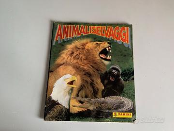 Album Animali Selvaggi figurine Panini 1996