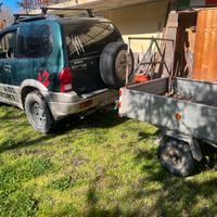 Suzuki grand vitara I serie carrello appendice