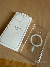 Cover magsafe apple trasparente iphone 16 pro max