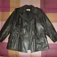 Giubbotto nero in vera pelle Conbipel