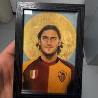 Quadro 10x15 Totti