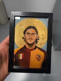 Quadro 10x15 Totti