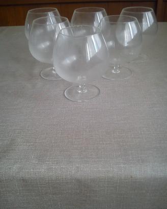 servizio bicchieri Cognac/Brendy   BALLOON