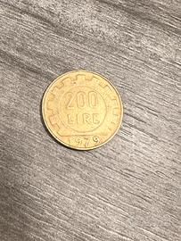 Moneta 200 lire 1979